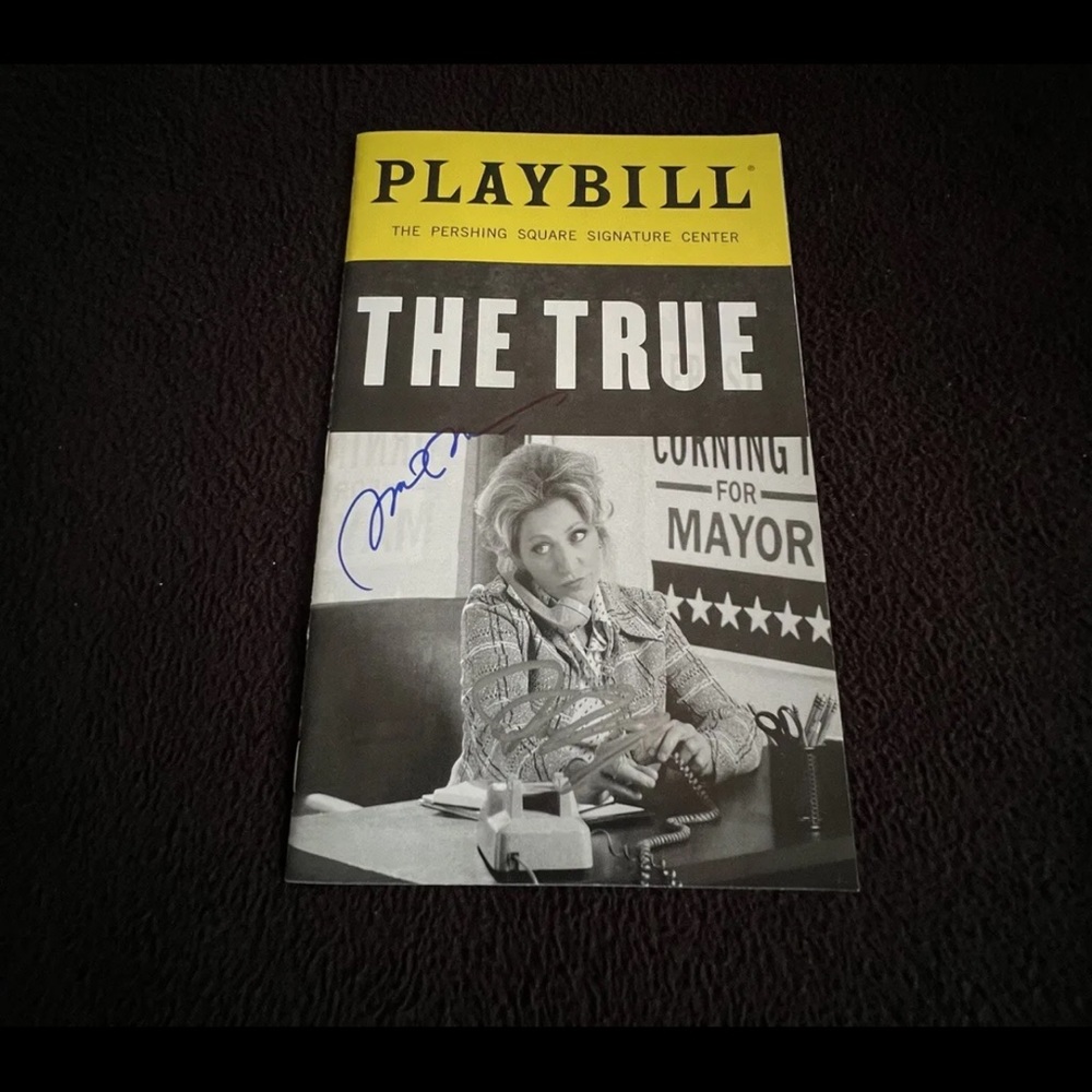 The True Off-Broadway Signed Playbill by Peter Scolari Michael McKean 2018 Rare!